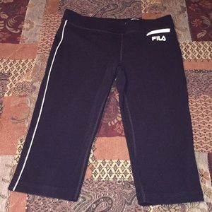 ✅Fila cropped leggings